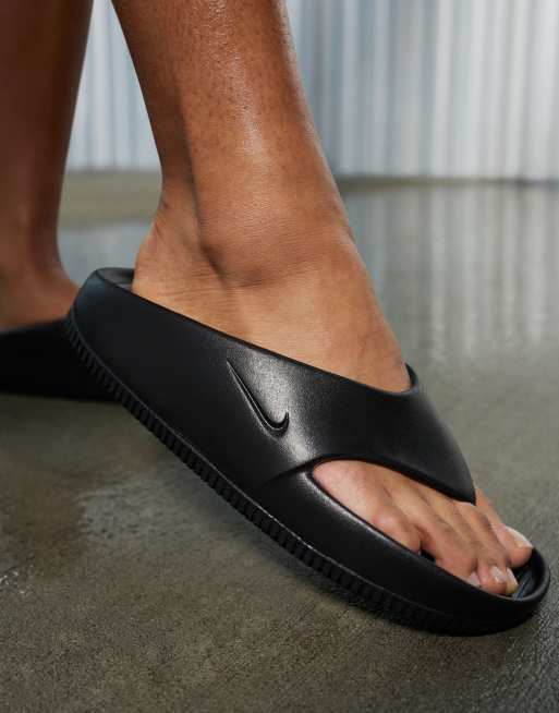 ◆正規品◆NIKE CALM FLIP FLOP BLACK(W)◆関税/送料込◆人気◆ NIKE W CALM FLIP FLOP BLACK/BLACK（ナイキ ウィメンズ カーム