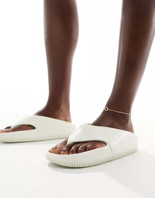 Nike Calm Flip Flops In Green In Green