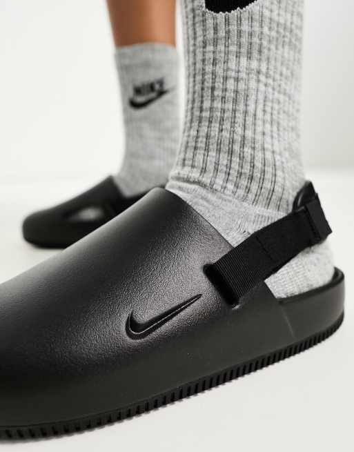 Nike Calm Mule in black