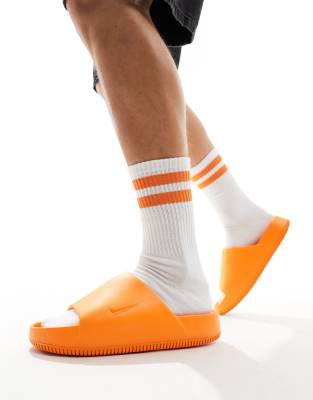 靴 Nike Calm Mule Black Orange 204926942-1-orange