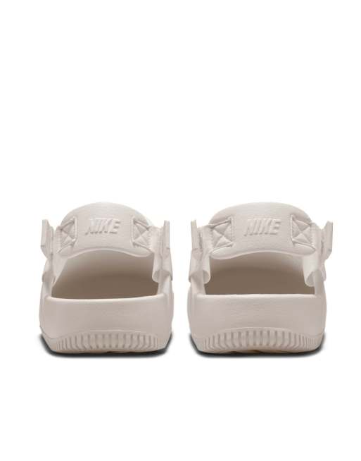 Nike Calm Mule slides in beige | ASOS