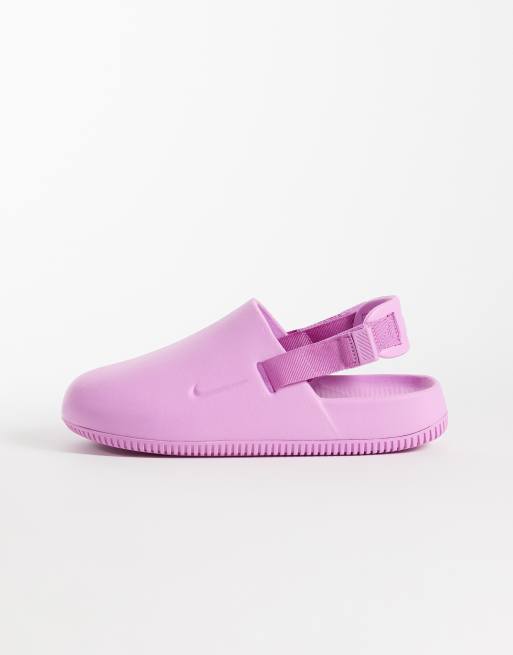 Nike Calm Mule slides in pink , 2 of 5