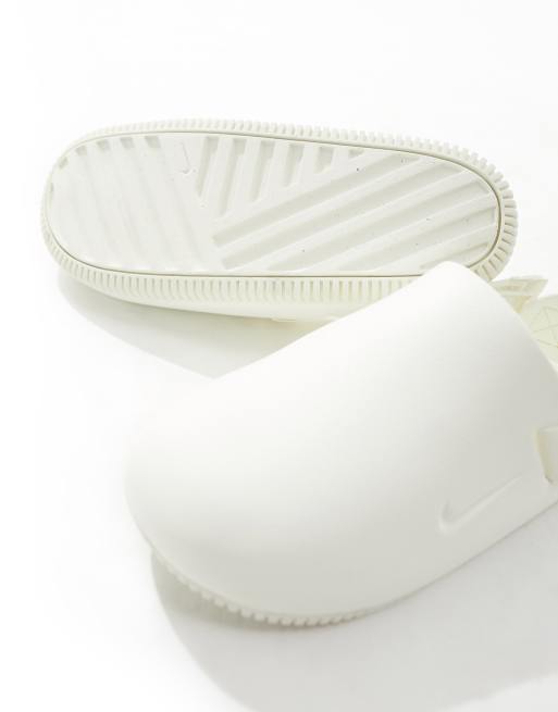 Nike Calm mules in sail white