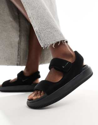 Calm sandals in black