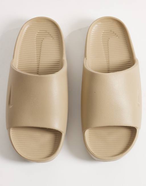 Nike - Calm - Slippers in beige, 3 van 4
