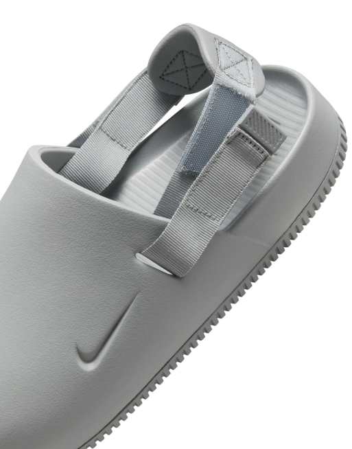 Nike Calm unisex mules in gray