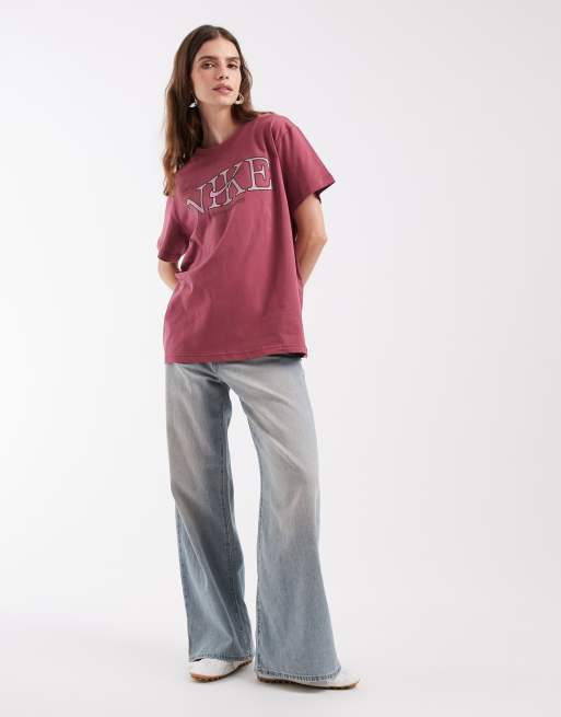 Nike camiseta boyfriend clásica en rosa, 2 de 4