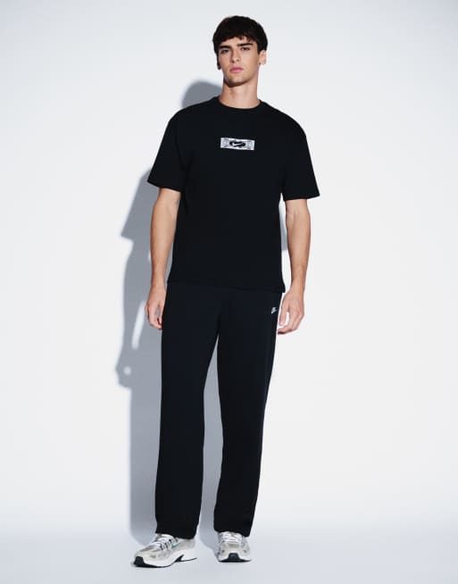 Nike camiseta con estampado trasero 'chateau' en negro, 3 de 5