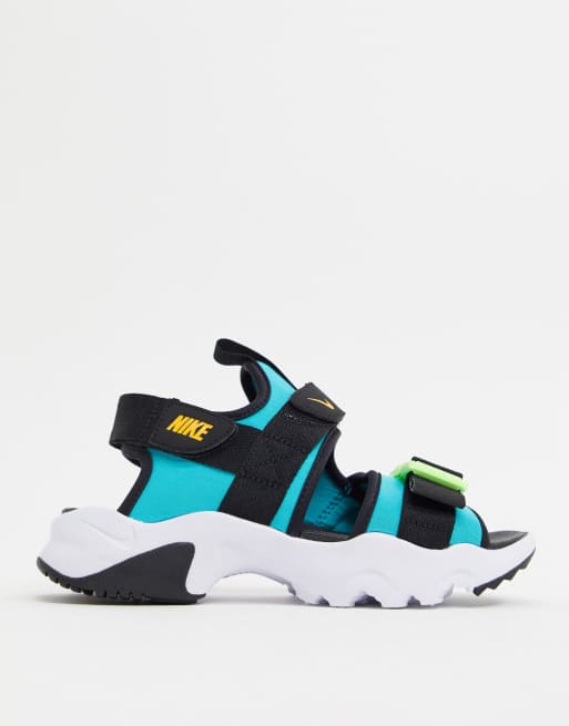 Teal on sale nike sandals