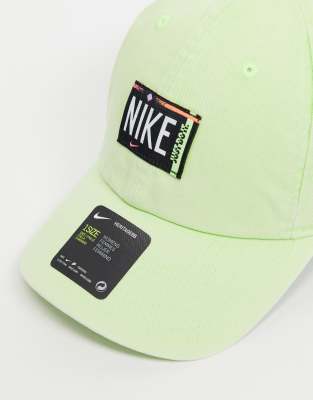 nike neon cap