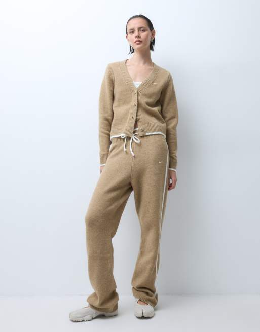 Nike cardigan lavorato a maglia marrone, 2 di 5