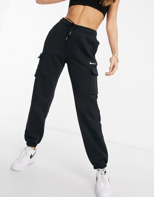 Nike cargo pocket joggers in black ASOS