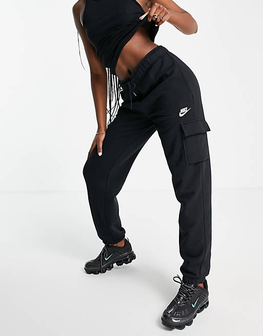 Tracksuits Nike cargo pocket joggers in black 