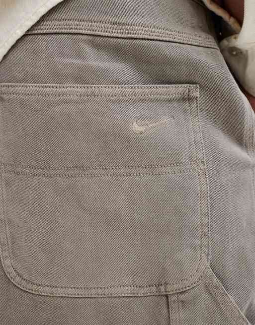 Nike carpenter pants in light gray, 3 of 5