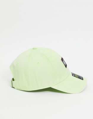 casquette vert fluo