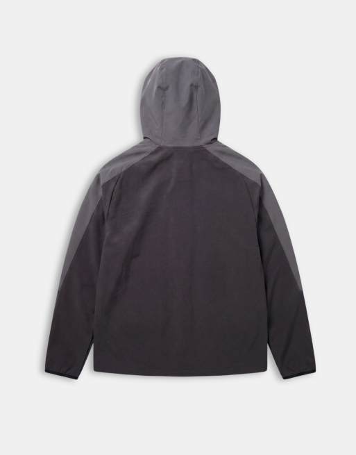Nike - chaqueta windrunner de punto con cremallera completa en gris multicolor, 7 de 9