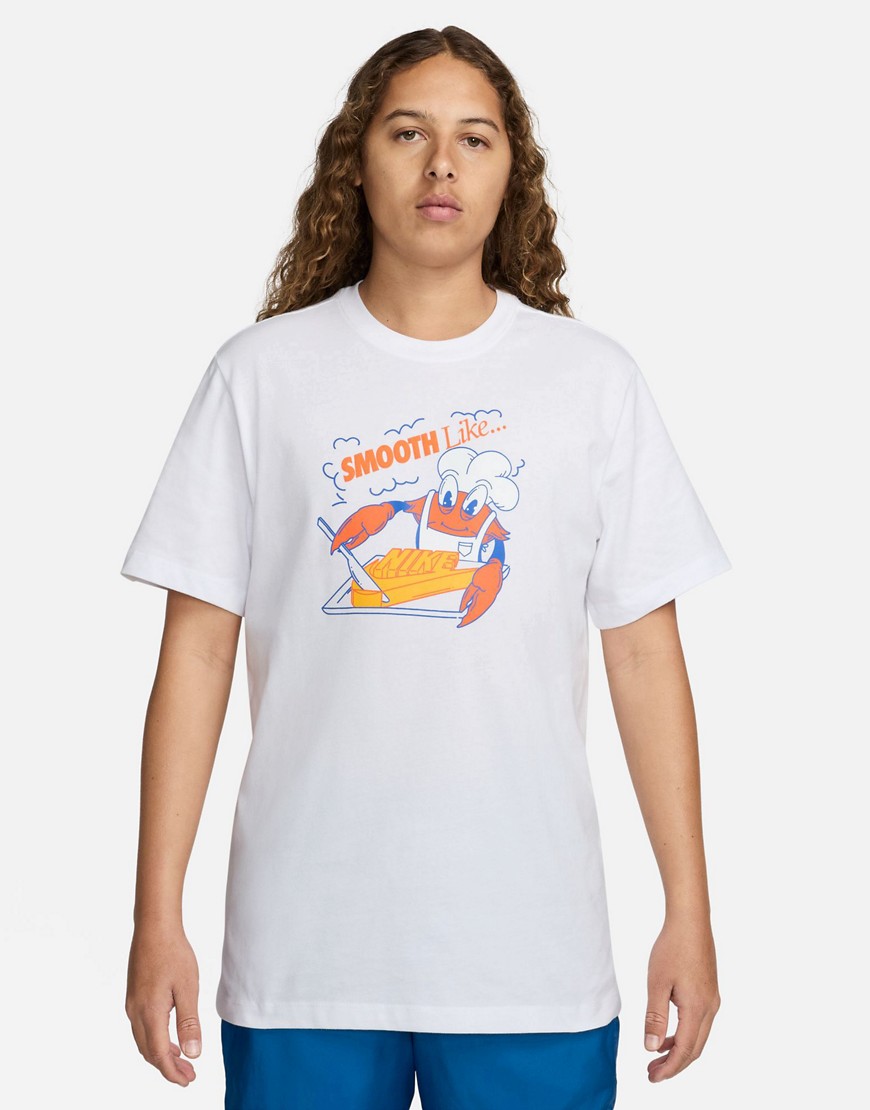 Nike chef graphic unisex t-shirt in white
