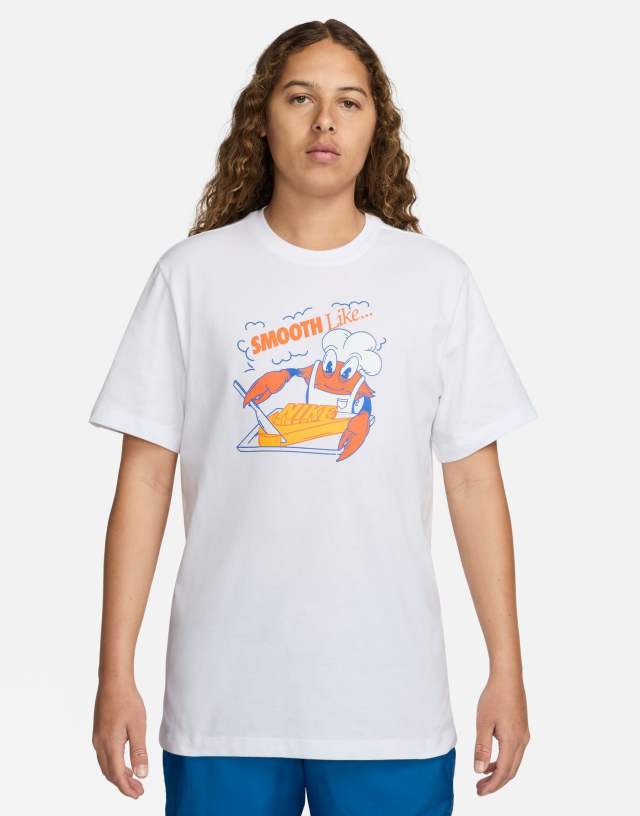 Nike - chef graphic unisex t-shirt in white