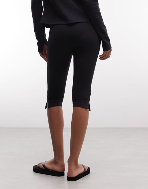 Nike – Chill – Caprihose aus Jersey in Schwarz, 4 von 5