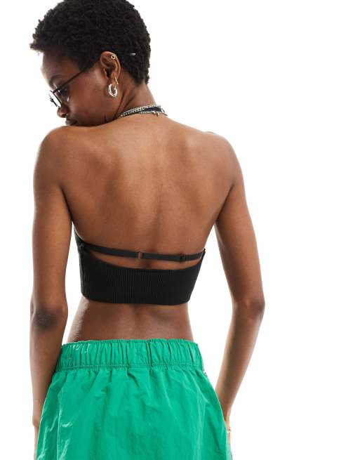 Nike halter sports bra hot sale