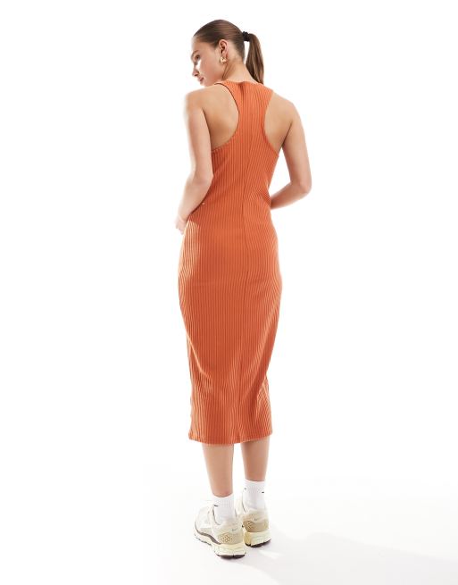 Nike orange dress on sale