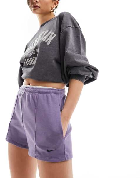 Nike Chill Knit shorts in purple