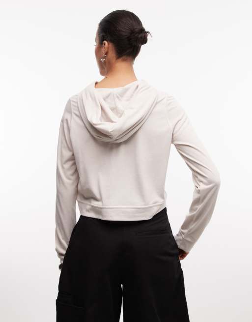 Nike Chill lightweight hoodie in beige, 4 of 4