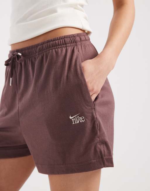 Nike Chill lighweight shorts in brown , 4 of 5