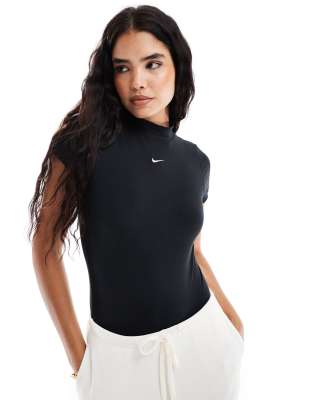 Nike - Chill - Strick-Body in Schwarz