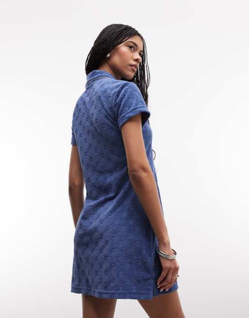 Nike - Chill - Vestito in spugna blu navy, 4 di 4