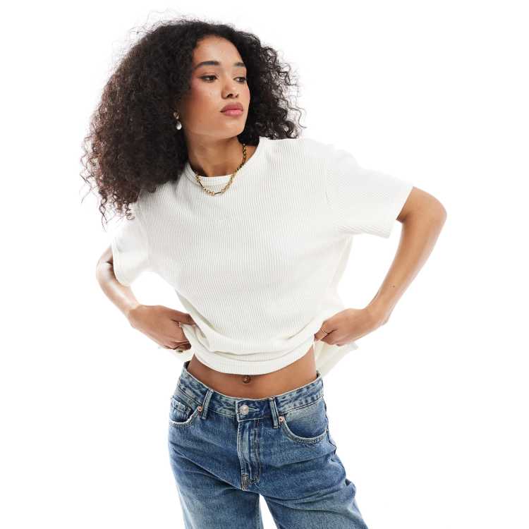 ★ Nike★ Sportswear Chill Waffle Loose Short Sleeve Top W NIKE SPORTSWEAR CHILL WAFFLE WOMEN'S LOOSE SHORT-SLEEVE TOP