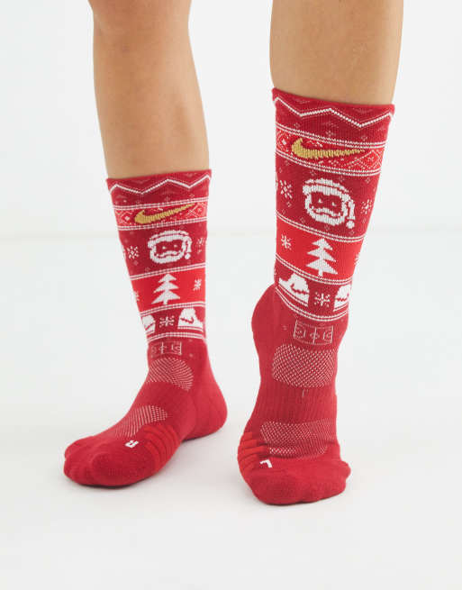 Nike basketball christmas clearance socks