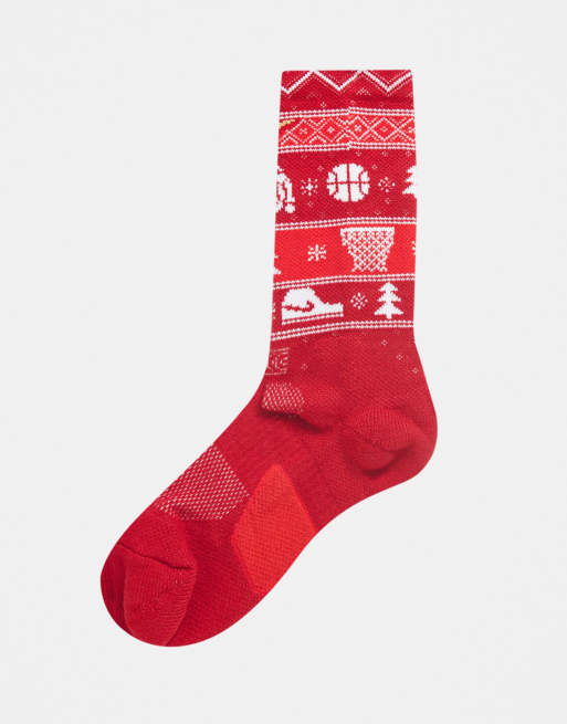 Nike cheap christmas socks