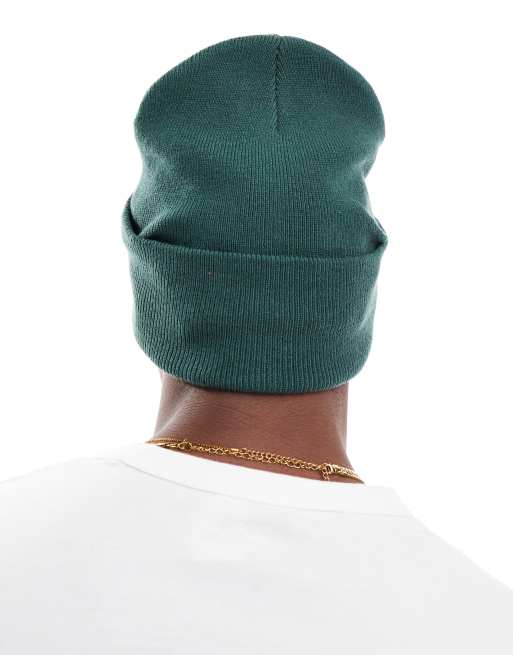 Nike – Ciemnozielona czapka beanie z logo Swoosh, 2 z 4