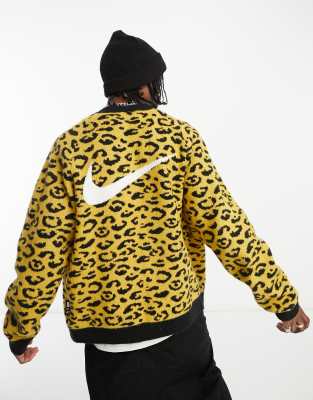 Leopard hot sale nike jacket