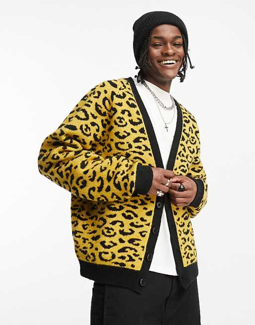 Nike Circa leopard cardigan with back swoosh | ASOS Nike Circa leopard cardigan with back swoosh | ASOS