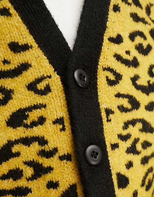 Nike Circa leopard cardigan with back swoosh | ASOS Nike Circa leopard cardigan with back swoosh | ASOS