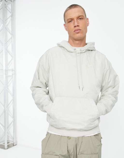 Nike Circa Premium winter textured pullover hoodie in light bone