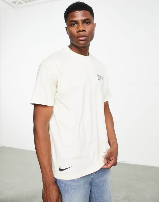 Tee shirt outlet blanc nike