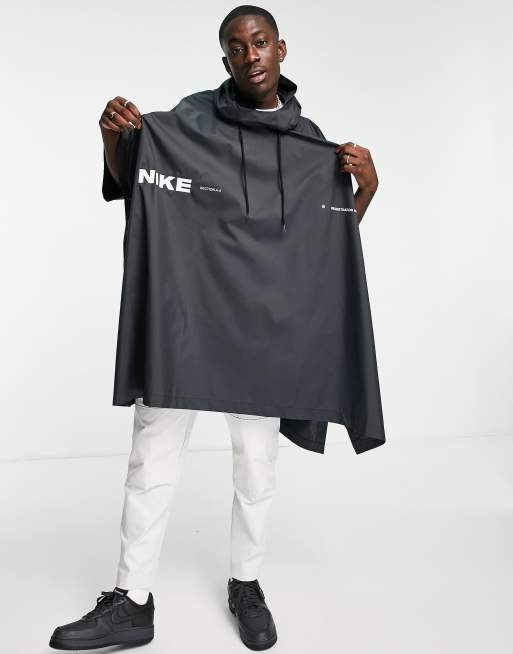 Ten einde raad Schots Voorbereiding Nike City Made Pack poncho in black | ASOS