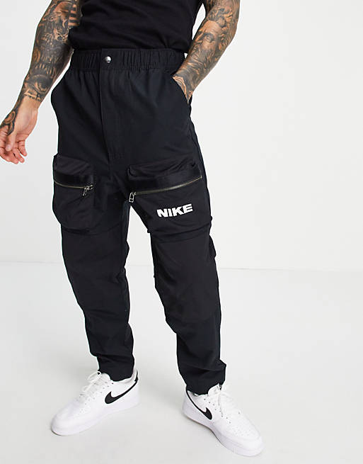 Nike City Made Pack woven cargo joggers in black | ASOS