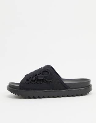 Nike City Sliders in black | ASOS