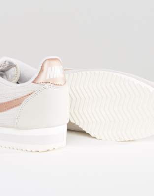 nike cortez bronze metallic