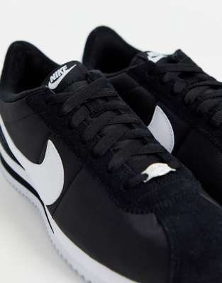 all black nylon cortez