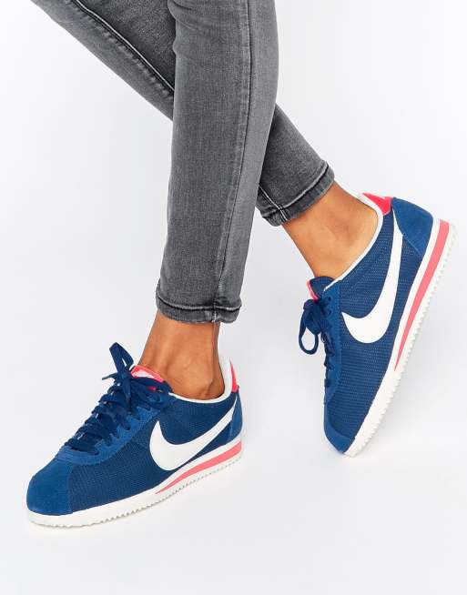 Nike Classic Cortez Scarpe da ginnastica blu