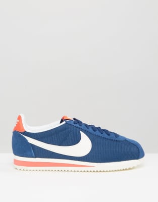 nike cortez bleu et orange