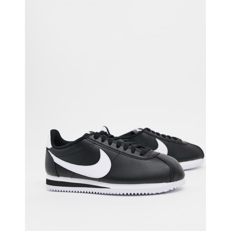 Nike classic cortez clearance zwart