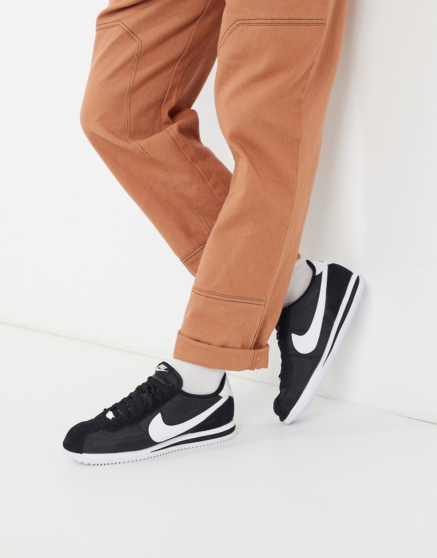 Nike - Classic Cortez - Sneakers nere in nylon 819720-011-Nero