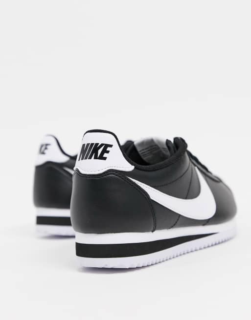 Nike classic sale cortez nere