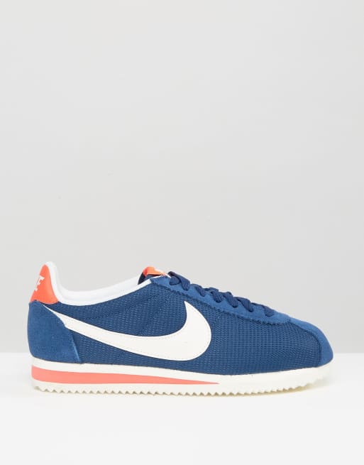 Nike Classic Cortez Trainers In Blue ASOS